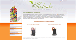 Desktop Screenshot of medienka.sk