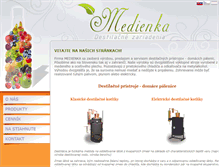 Tablet Screenshot of medienka.sk